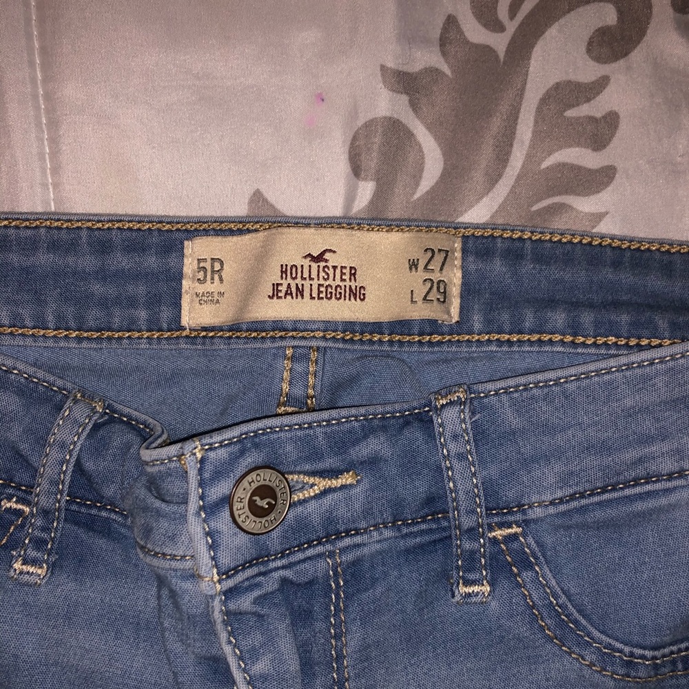 Light Wash Hollister Jean Legging Size 5R